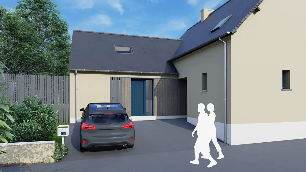 Réalisation KVM Construction en Ille-et-Vilaine — façade